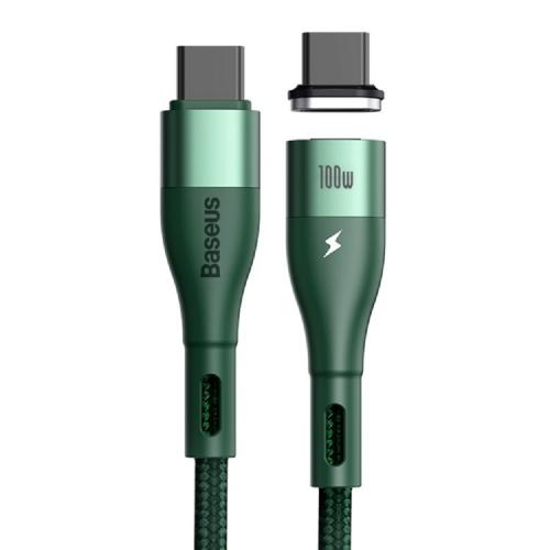 BASEUS Zinc Magnetic Safe Fast Charging Data Cable Type-C to C 100W