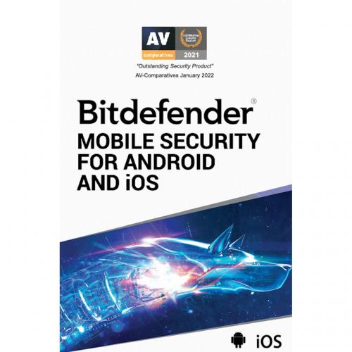 BITDEFENDER Mobile Security for IOS & Android 1 Year 5 Devices