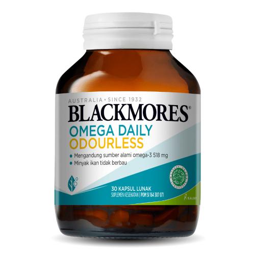BLACKMORES Omega Daily Odourless 30 Caps