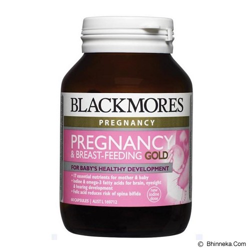 BLACKMORES Pregnancy and Breastfeeding Gold 60 Caps BMPBF60C