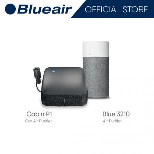 BLUEAIR Blue 3210 Air Purifier + P1 Car Air Purifier