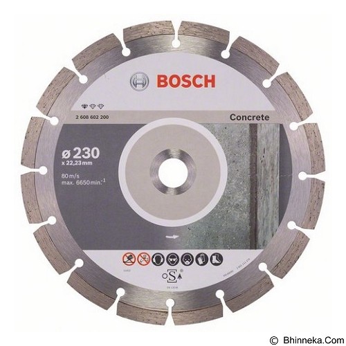 BOSCH Diamond Cutting Disc Standard Range [2 608 602 200]