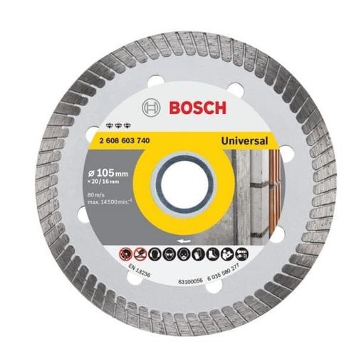 BOSCH Diamond Wheel Ceramic Turbo Slim 105mm 20/16mm 2608603740