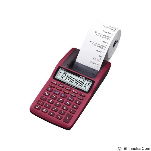 CASIO Kalkulator HR-8TM-RD - Red