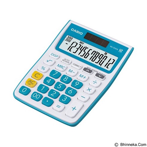 CASIO Kalkulator MJ-12VCB-BU - Blue