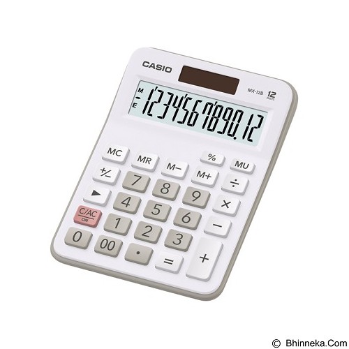 CASIO Kalkulator MX-12B-WE - White