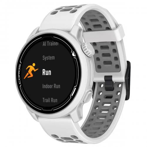 COROS Pace 2 Premium GPS Sport Watch Silicone Band White
