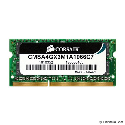 CORSAIR Mac Memory 4GB DDR3 CMSA4GX3M1A1066C7