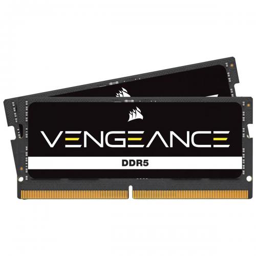 CORSAIR VENGEANCE DDR5 SODIMM 32GB (2x16GB) DDR5 4800 C40 1.1V [CMSX32GX5M2A4800C40]