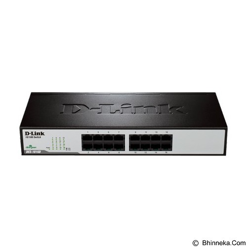 D-LINK 16-Port Fast Ethernet Unmanaged Desktop Switch [DES-1016D]