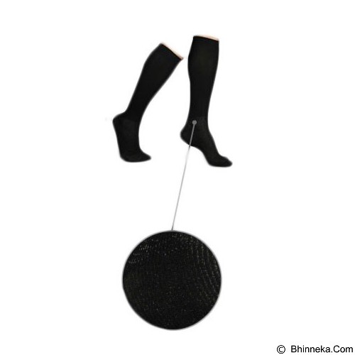ECO SILVER Compression Socks for Travellers Size 39-42 4310 - Black