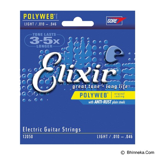 ELIXIR STRINGS Electric POLYWEB Coating 12050