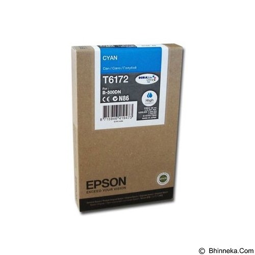 EPSON Cyan Ink Cartridge C13T617200