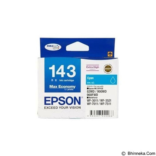 EPSON Cyan Ink Cartridge DFP2 TBS S Size C13T143290