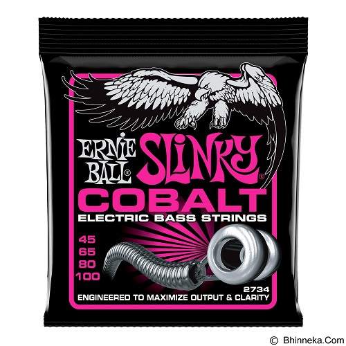 ERNIE BALL Cobalt Bass Super Slinky 2734