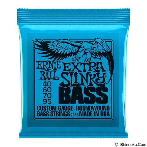 ERNIE BALL Extra Slinky Nickel Wound Electric Bass Strings 2835