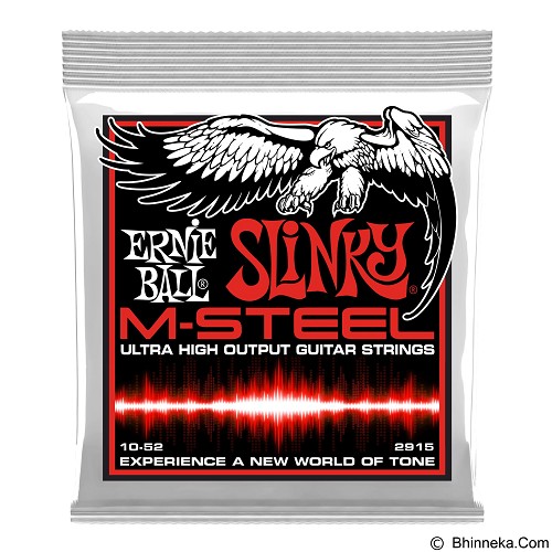 ERNIE BALL Skinny Top Heavy Bottom Slinky M-Steel 2915