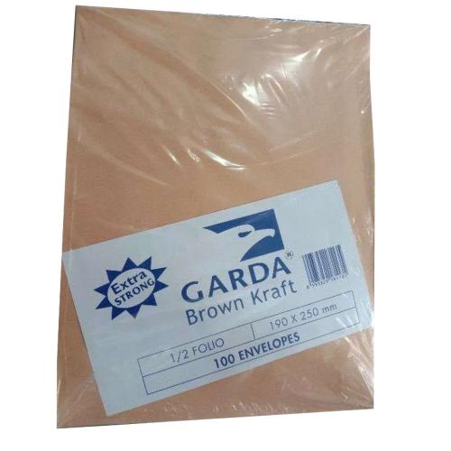 GARDA Envelopes Brown Size 1/2 F4