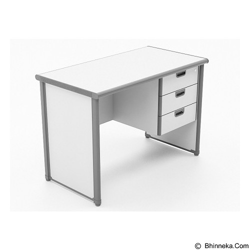 HIGH POINT Office Desk One Clerical OD100 - Light Grey