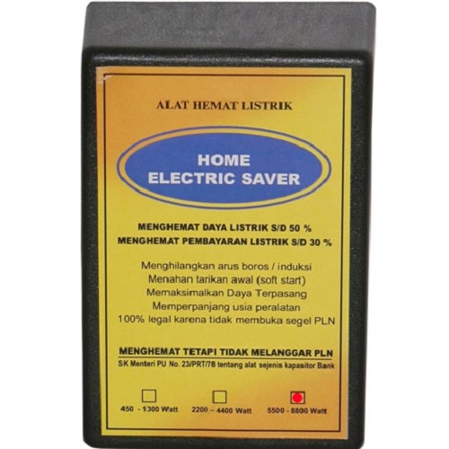 HOME ELECTRIC SAVER Alat Hemat Listrik Daya 5500 - 8800W