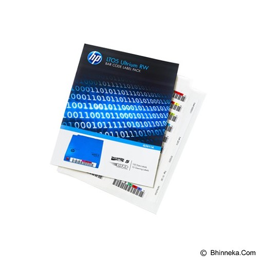HP LTO5 Ultrium RW Bar Code Label Pack Q2011A