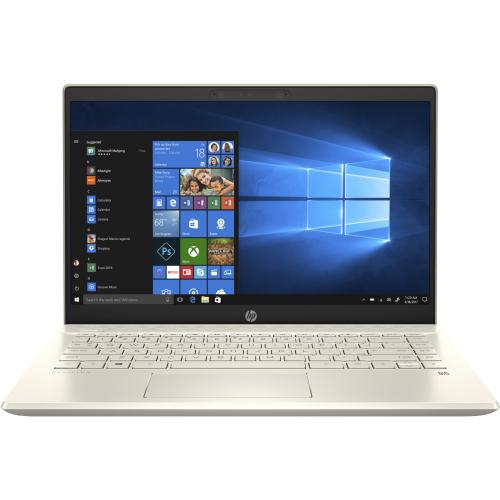 HP Pavilion Laptop 14-ce3072TX [9ZW83PA] - Gold