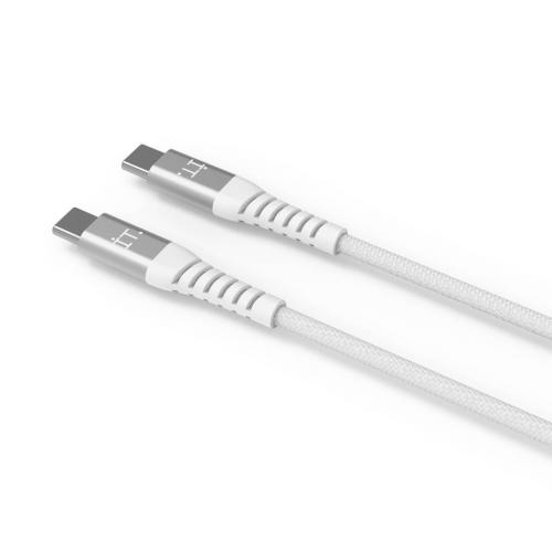 IT. Power Connector USB-C to USB-C Cable 2 meter White
