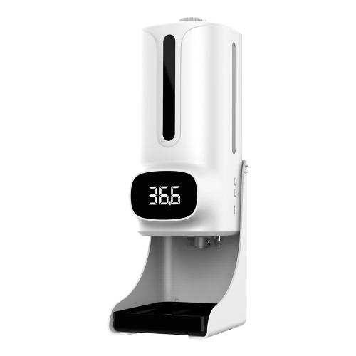 K9 Pro Plus Thermometer 2 in 1 Hand Sanitizer Dispenser 1200ml with Stand