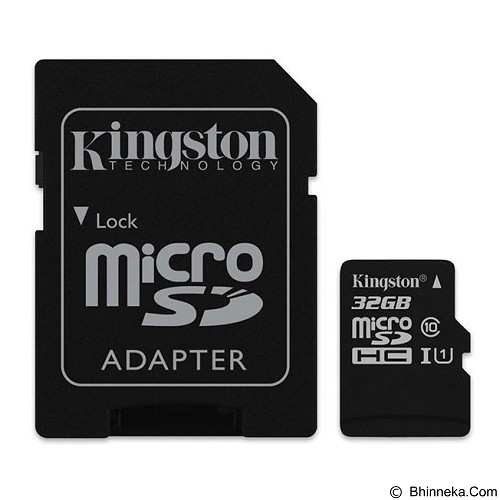 KINGSTON MicroSDHC 32GB Class 10 SDC10G2/32GBFR