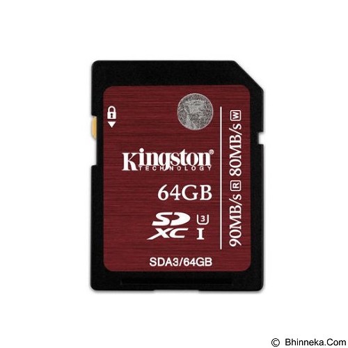 KINGSTON SDXC 64GB Class 10 SDA3/64GB