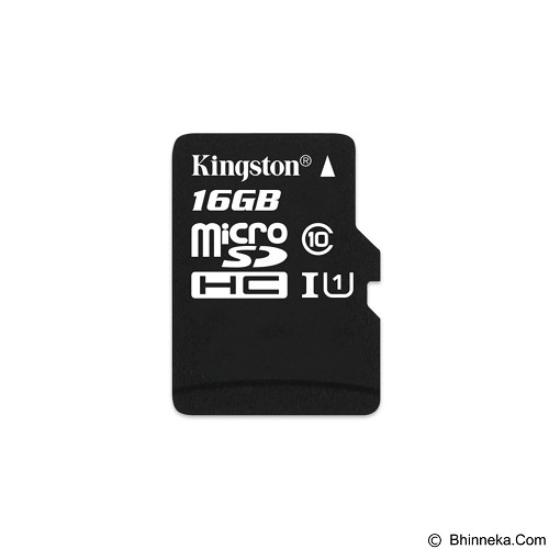 KINGSTON MicroSDHC 16GB SDC10G2/16GBFR