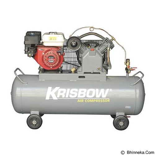 Jual KRISBOW  Air Compressor  3HP 120L 12BAR Gasoline 