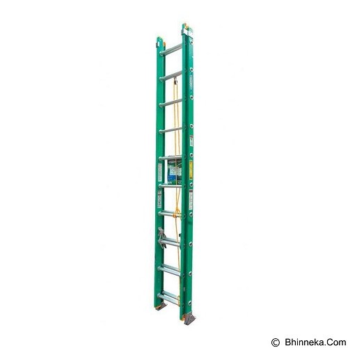 Werner Ladder Ext 20 Ft/6 Meter Fiber KW0102180 - Green