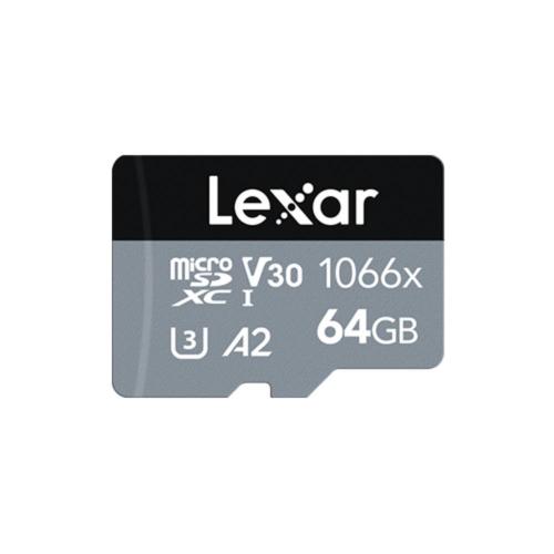 LEXAR Professional 1066x microSDXC UHS-I Cards 64GB [LMS1066064G-BNANG]