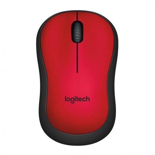 LOGITECH M221 Silent Wireless Mouse [910-004884] - Red