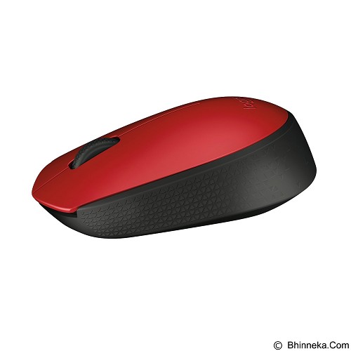 LOGITECH Wireless Mouse M171 [910-004657] - Red