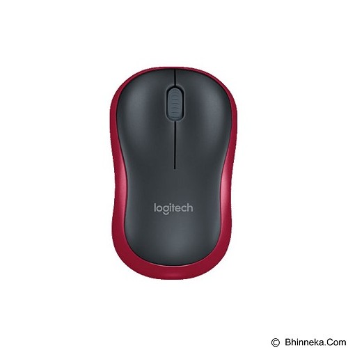 LOGITECH Wireless Mouse M185 [910-002503] - Red