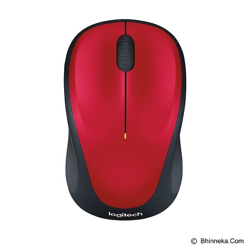 LOGITECH Wireless Mouse M235  - Red [910-003412]