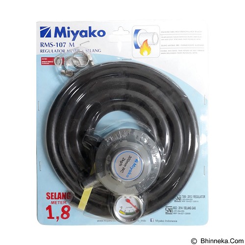 MIYAKO Regulator dan Selang Gas RMS -107 M