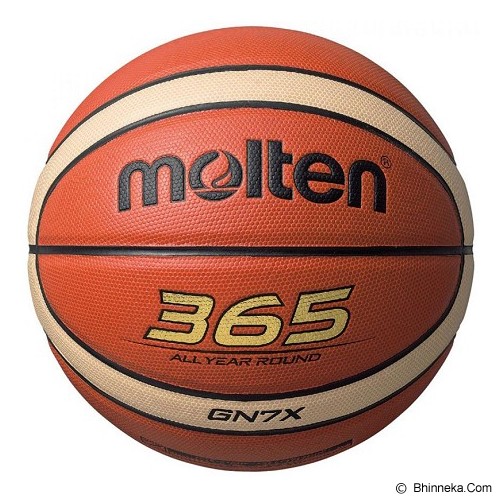 MOLTEN Bola Basket Size 7 BGN7X - Orange & Ivory
