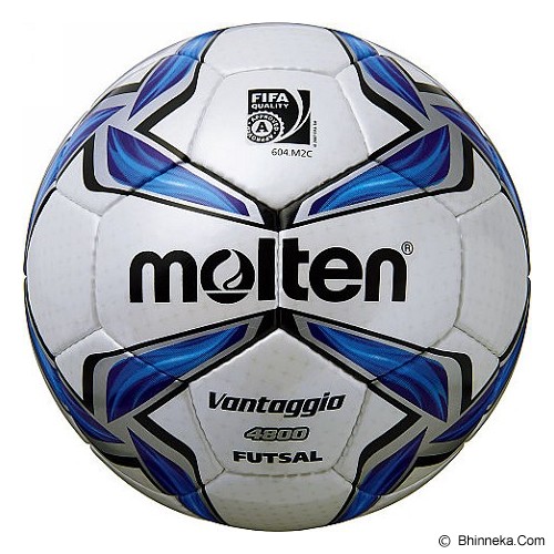 MOLTEN Bola Futsal FIFA Approved F9V4800 - Black/Silver