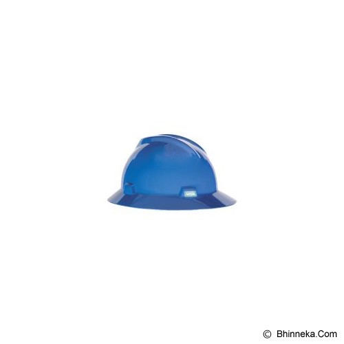MSA V-Gard Fullbrim Safety Helmet - Blue