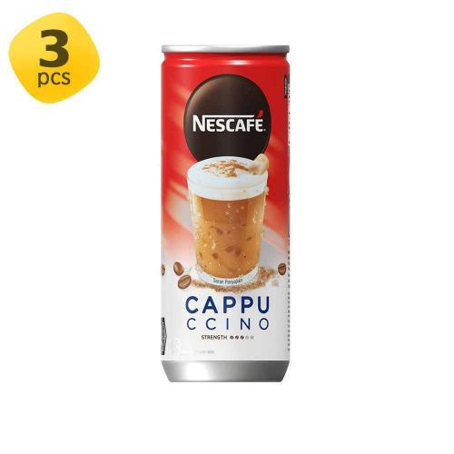 NESCAFE Can Caramel Cappuccino 220ml @3 Pcs