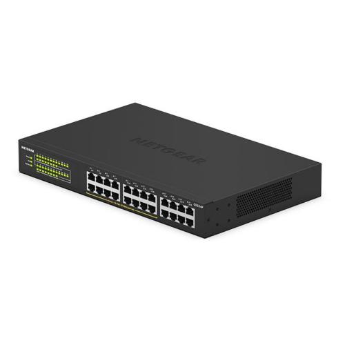 NETGEAR 24-Port Gigabit Ethernet Unmanaged Switch with 16-Ports PoE+ (190W) GS324P