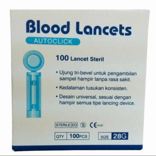 ONEMED Blood Lancet 28gr 100 pcs