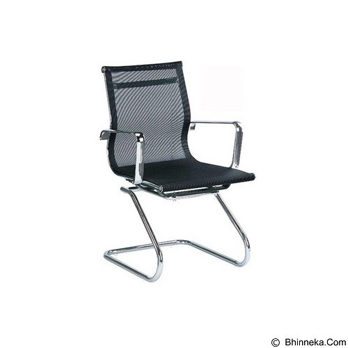 Gudang Furniture Visitor Chair Fantoni Athena - Black