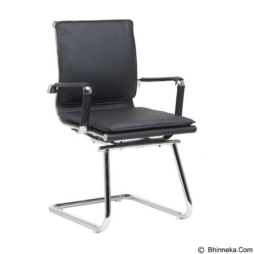 Gudang Furniture Visitor Chair Fantoni Detroit - Black