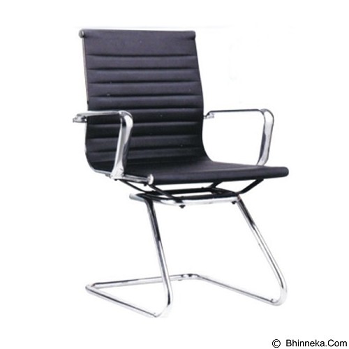 Gudang Furniture Visitor Chair Fantoni Indiana - Black