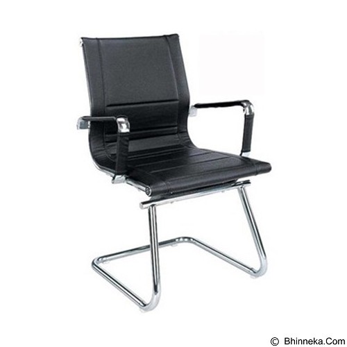 Gudang Furniture Visitor Chair Fantoni Madrid - Black