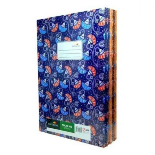 PAPERLINE Book Hard Cover  Size F4 100 Sheet